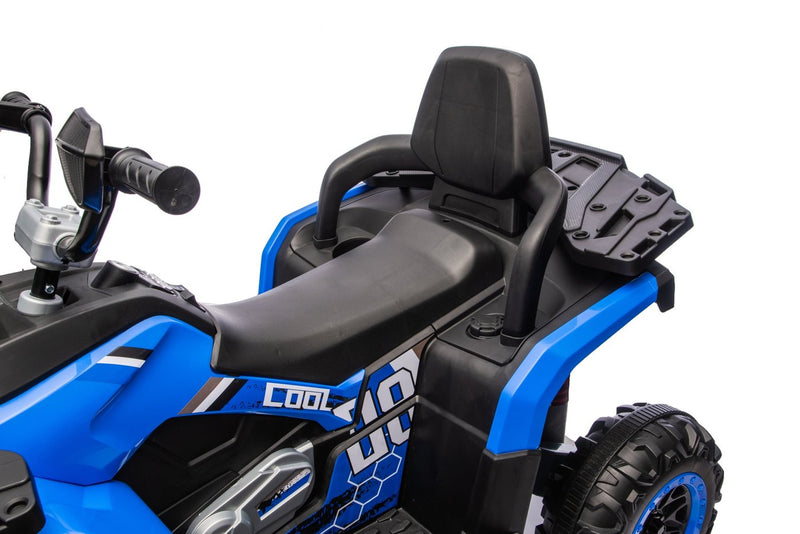 The ATV seat with its tall backrest
