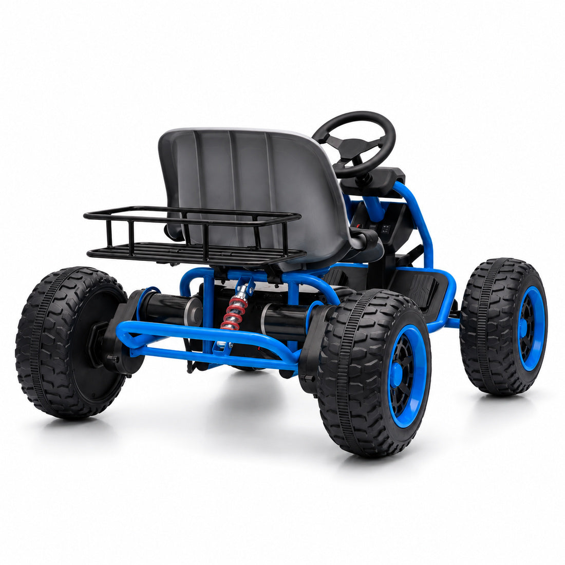 XMX669 off-road buggy in Blue – rear three-quarter view
